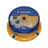 CD DVD+R VERBATIM 16 X 4.7GB C/50 PZAS