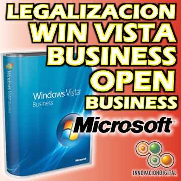 OPEN BUSINESS KIT LEGALIZACION WIN VISTA BUSINESS